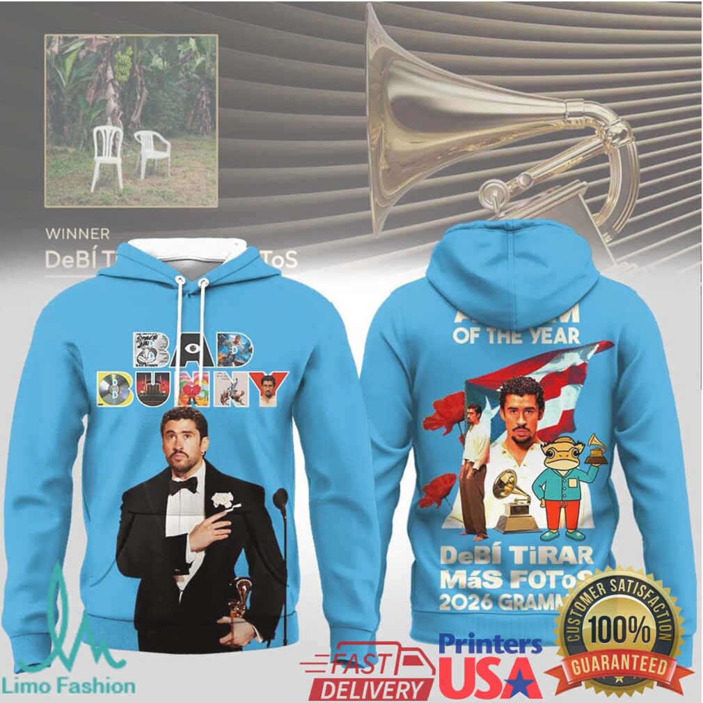 Bad Bunny 2026 Grammy Album of the Year “Debí Tirar Más Fotos” Tee - Limotees LLC