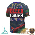 Baltimore Football Juneteenth Freedom Runs Deep Graphic T Shirt - Limotees LLC