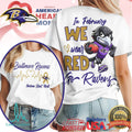 Baltimore Ravens American Heart Month In February We Wear Red T Shirt - Limotees LLC