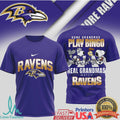 Baltimore Ravens Grandma T Shirt Real Grandmas Watch Ravens Fan Apparel - Limotees LLC