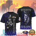Baltimore Ravens Hakuna Matata Lion King The King NFL T Shirt - Limotees LLC