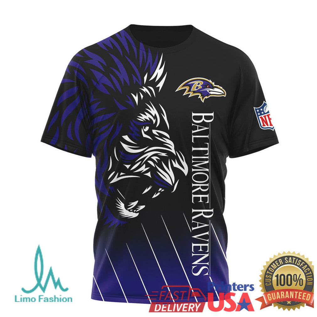 Baltimore Ravens Hakuna Matata Lion King The King NFL T Shirt - Limotees LLC