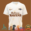 Baltimore Ravens International Cat Day 3D All Over Print Shirt - Limotees LLC