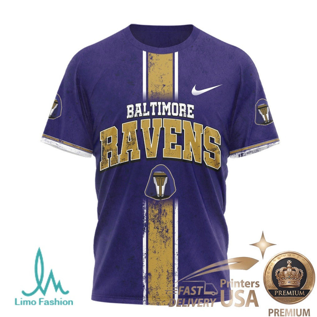 Baltimore Ravens Star Wars The Mandalorian This Is The Way T Shirt - Limotees LLC