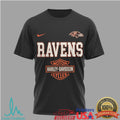 Baltimore Ravens x Harley Davidson 122 Years Anniversary Graphic T Shirt - Limotees LLC