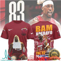 Bam Adebayo Miami Heat “The 83 Point Game” Record Graphic T Shirt - Limotees LLC