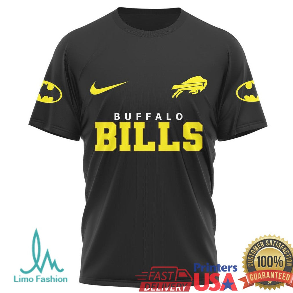 Batman x Arizona Cardinals & Buffalo Bills NFL Mashup T Shirt - Limotees LLC