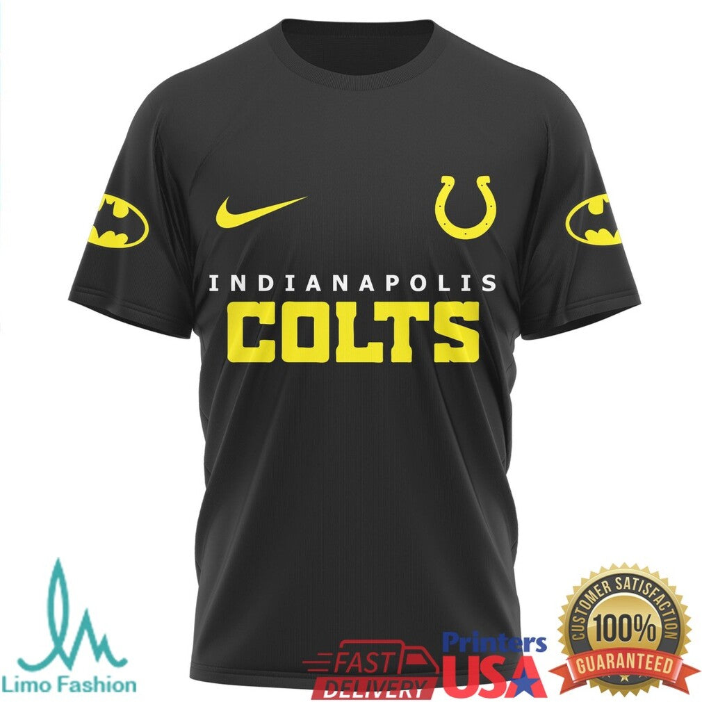 Batman x Indianapolis Colts Gotham City NFL Graphic T Shirt - Limotees LLC