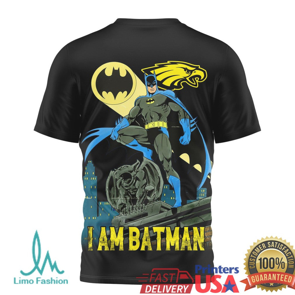 Batman x Philadelphia Eagles NFL Gotham Crossover T Shirt - Limotees LLC