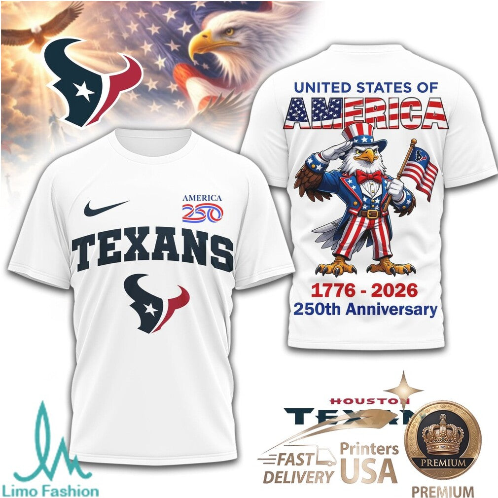 Bengals Football America 250th Birthday Eagle Fan Graphic T Shirt - Limotees LLC