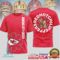 Kansas City Chiefs Official NFL Red Hot Chilli Peppers 3D Shirt - Limotees LLC