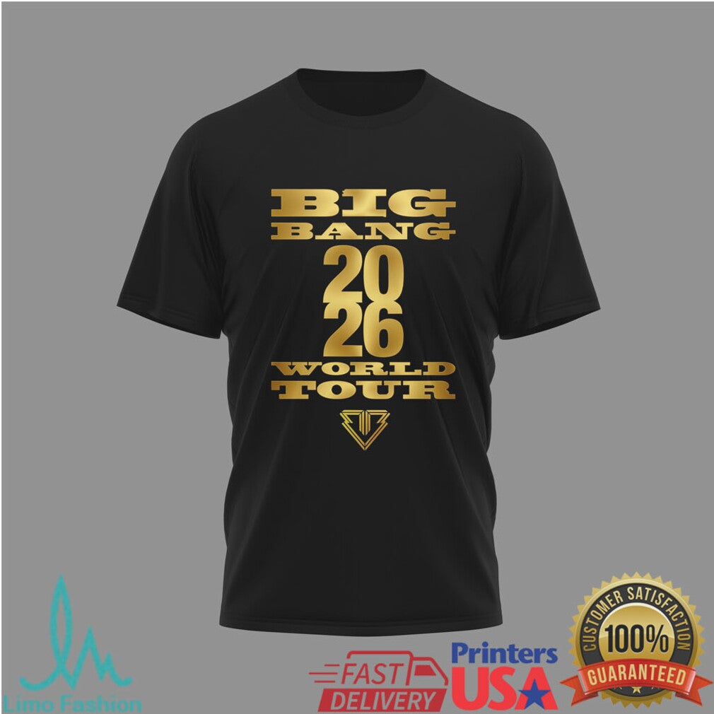 Big Bang 20th Anniversary 2026 World Tour T Shirt K Pop Merch - Limotees LLC