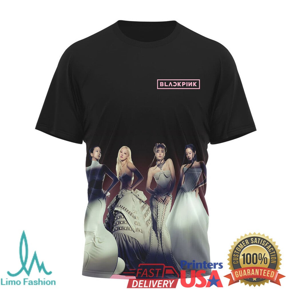Blackpink I'm On A Mission Crown Graphic K Pop Fan T Shirt - Limotees LLC