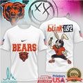 Blink 182 x Chicago Bears Bunny Logo Mashup T Shirt - Limotees LLC