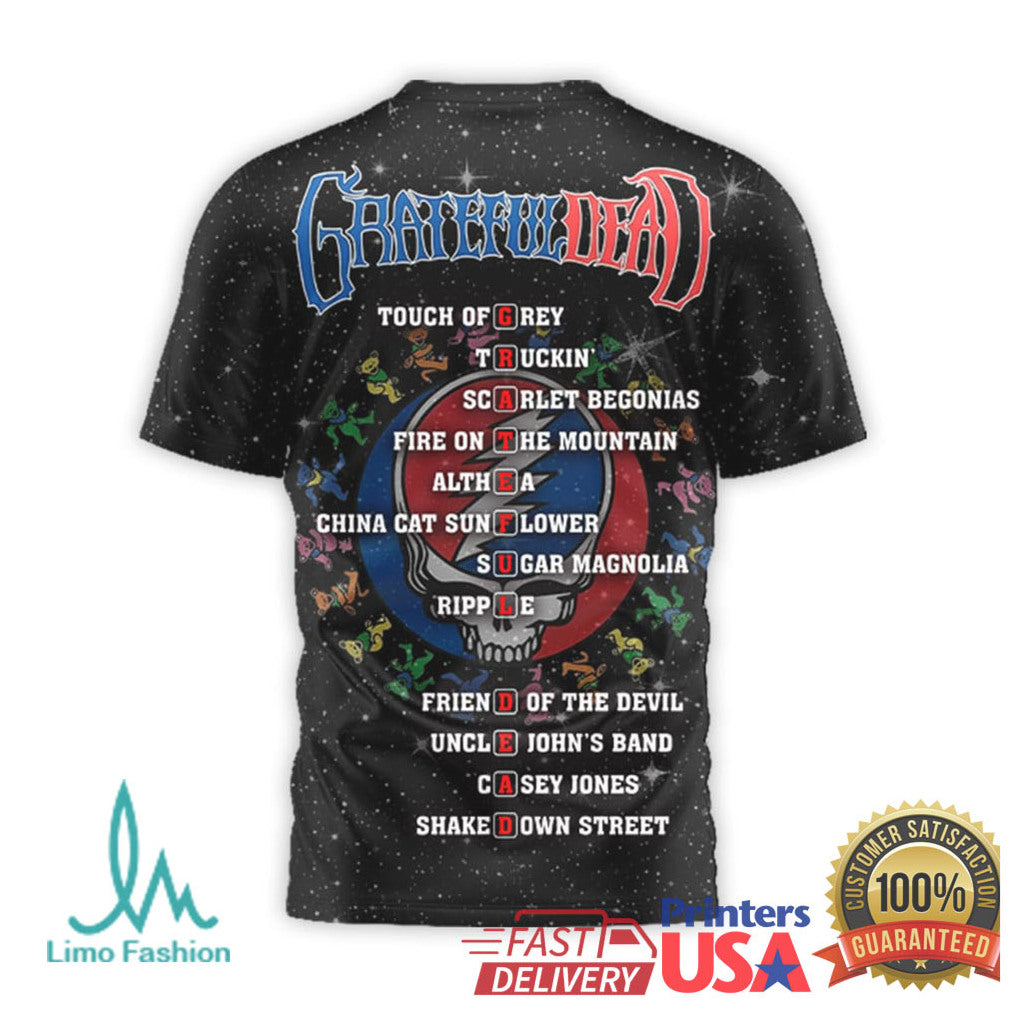 Bob Weir Grateful Dead 1947 2026 Legend & Founding Father Setlist Tee - Limotees LLC