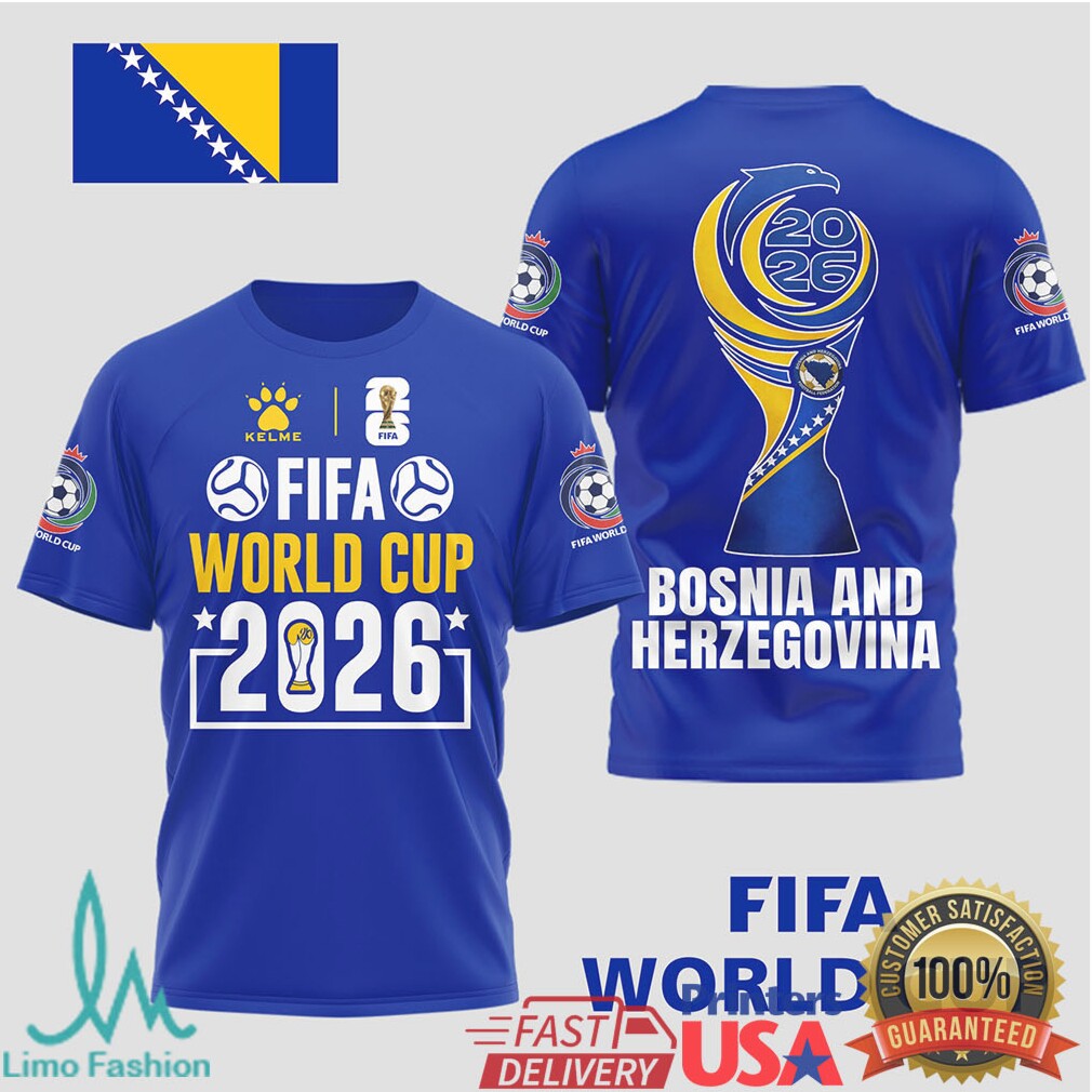 Bosnia and Herzegovina FIFA World Cup 2026 Fan T Shirt