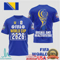 Bosnia and Herzegovina FIFA World Cup 2026 Fan T Shirt