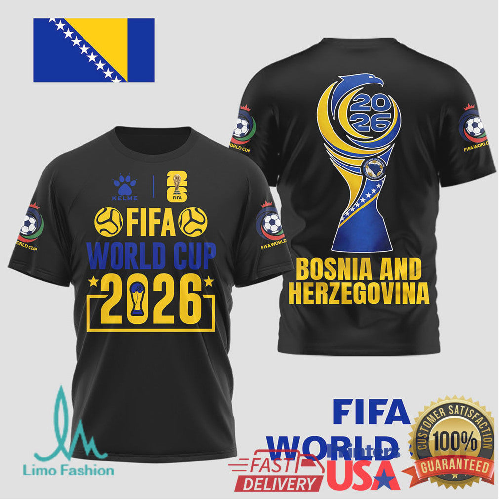 Bosnia and Herzegovina FIFA World Cup 2026 Fan T Shirt