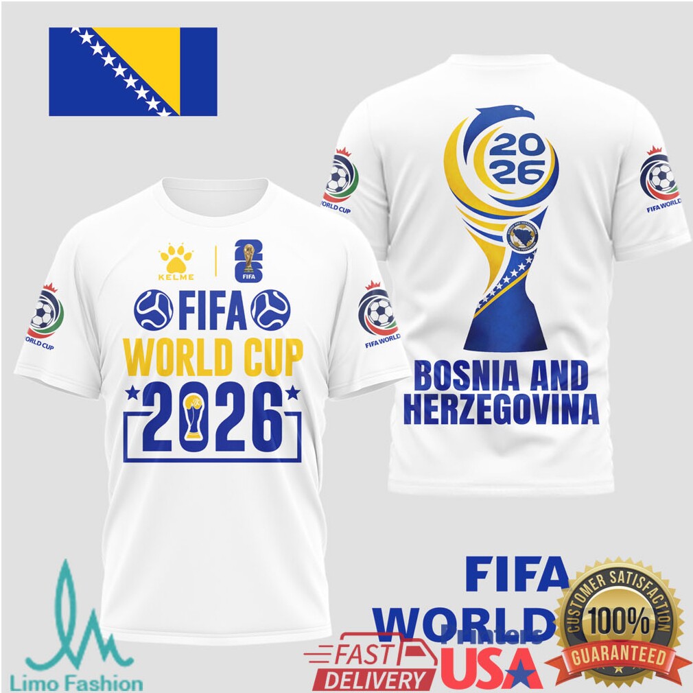 Bosnia and Herzegovina FIFA World Cup 2026 Fan T Shirt