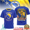 Bosnia and Herzegovina World Cup 2026 Take Me To America T Shirt - Limotees LLC