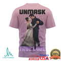 Bridgerton Premiere Masquerade “Unmask True Love” Purple Gradient Tee - Limotees LLC