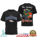 Broncos This Gardener Loves The Broncos Team Color T Shirt - Limotees LLC