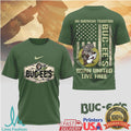 Buc ee’s American Tradition “Born United Live Free” Military Tee - Limotees LLC