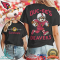 Buc ee’s Beavers Arizona Cardinals Football Mashup T Shirt - Limotees LLC