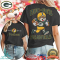 Buc ee’s Beavers Green Bay Packers Football Fan T Shirt - Limotees LLC
