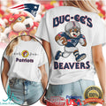 Buc ee’s Beavers New England Patriots Football Fan T Shirt - Limotees LLC