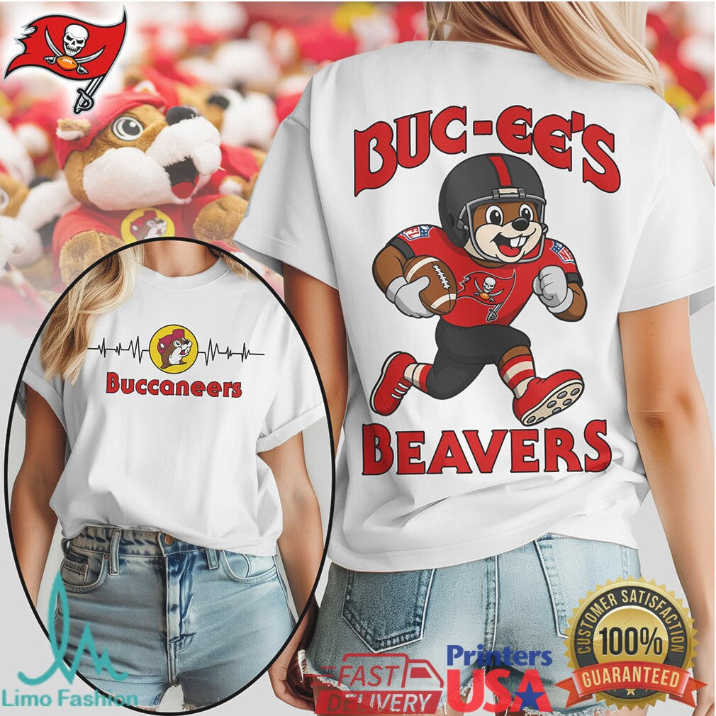 Buc ee’s Beavers Tampa Bay Buccaneers Football Fan T Shirt - Limotees LLC