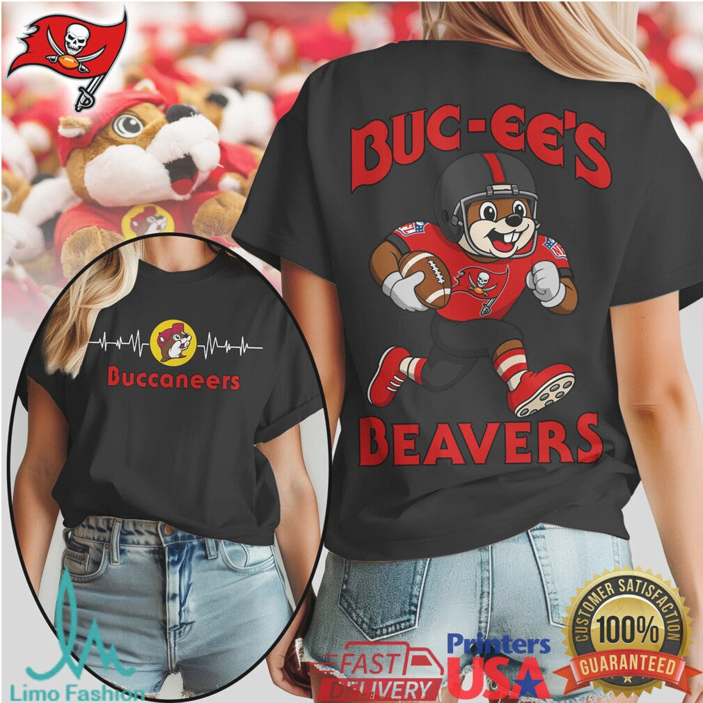 Buc ee’s Beavers Tampa Bay Buccaneers Football Fan T Shirt - Limotees LLC