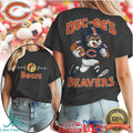 Buc ee's Beavers x Chicago Bears NFL Football Mascot Shirt - Limotees LLC