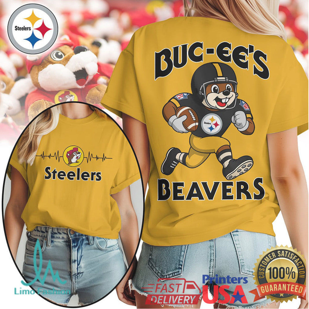 Buc ee's Beavers x Pittsburgh ST shirtlers Football Mascot T Shirt - Limotees LLC
