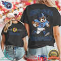Buc ee's Beavers x Tennessee Titans Football Mascot T Shirt - Limotees LLC