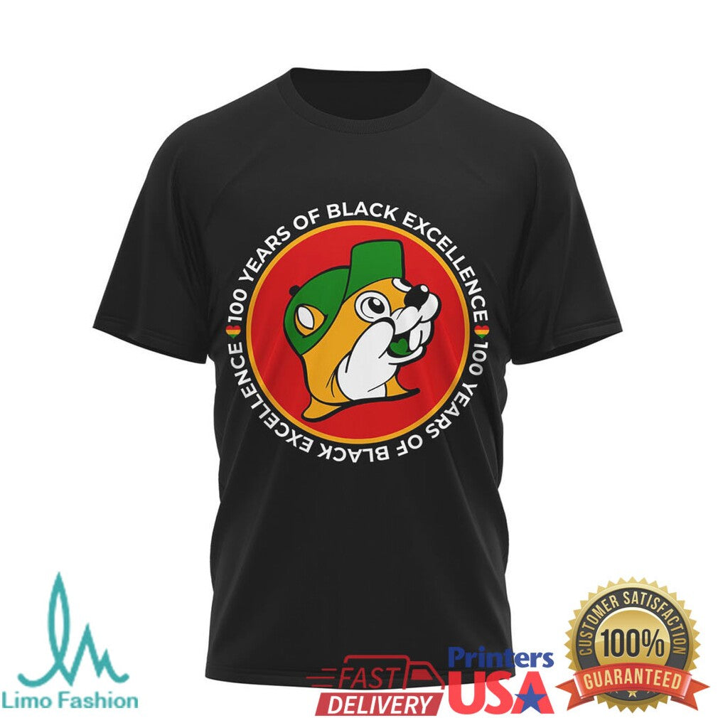 Buc ee’s Black History Month 100 Years of Black Excellence T Shirt - Limotees LLC