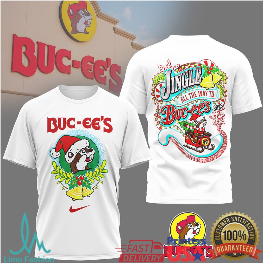 Buc ee’s Christmas “Jingle All The Way” Sleigh Holiday Shirt - Limotees LLC