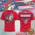 Buc ee's Freedom Requires Sacrifice Lest We Forget Patriotic T Shirt - Limotees LLC