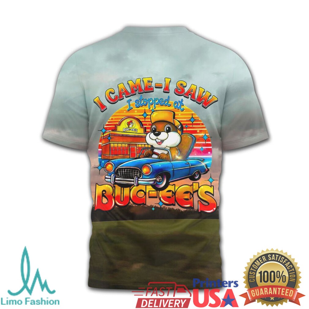 Buc ee's Gas Filling Station I Came I Saw I Stopped At Road Trip T Shirt - Limotees LLC