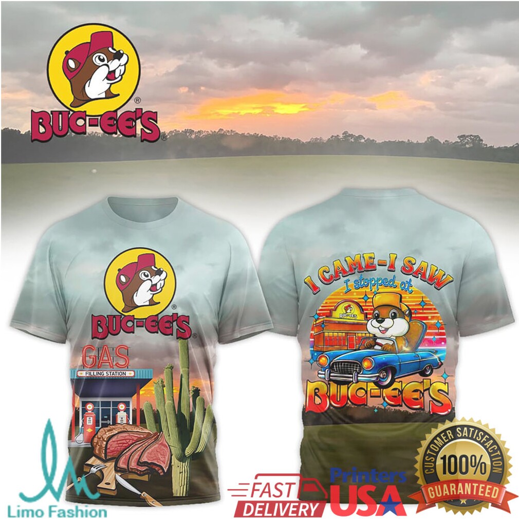 Buc ee's Gas Filling Station I Came I Saw I Stopped At Road Trip T Shirt - Limotees LLC
