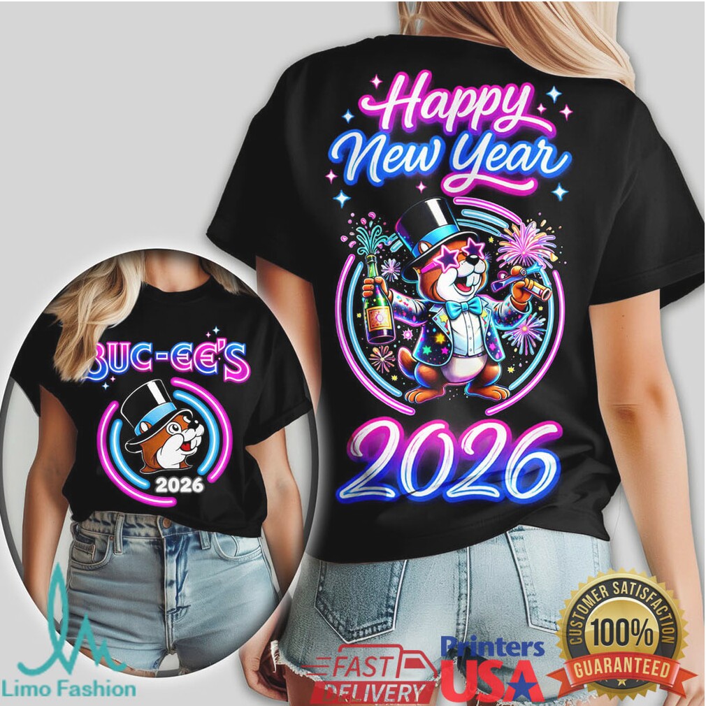 Buc ee’s Happy New Year 2026 Fireworks Celebration T Shirt - Limotees LLC