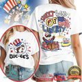 Buc ee's Sweet Land of Liberty 4th of July Patriotic Beaver T Shirt - Limotees LLC