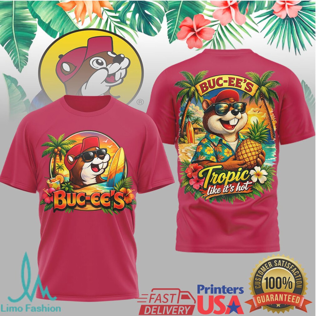 Buc ee's “Tropic Like It's Hot” Summer Beach T Shirt - Limotees LLC
