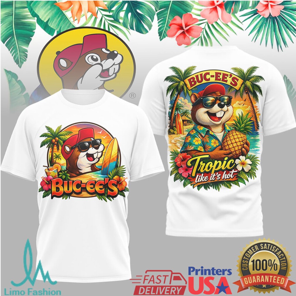 Buc ee's “Tropic Like It's Hot” Summer Beach T Shirt - Limotees LLC