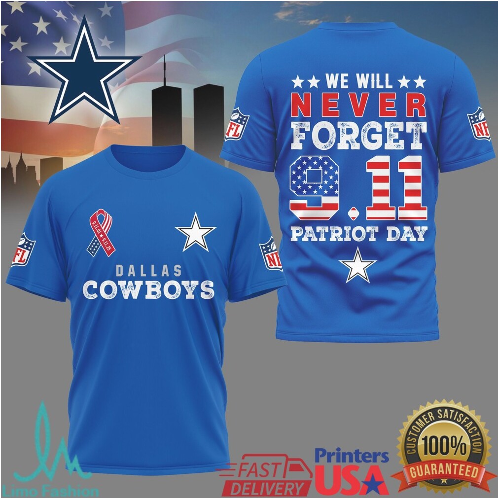 Buffalo Bills 9.11 Never Forget Patriot Day Commemorative T Shirt - Limotees LLC