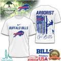 Buffalo Bills Arborist Tree Service American Flag Pride T Shirt - Limotees LLC