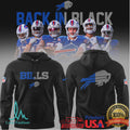 Buffalo Bills Back In Black Special Edition NFL Fan Gear - Limotees LLC