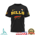 Buffalo Bills Black History Celebration Tee Road to 100 Years African American Labor History - Limotees LLC