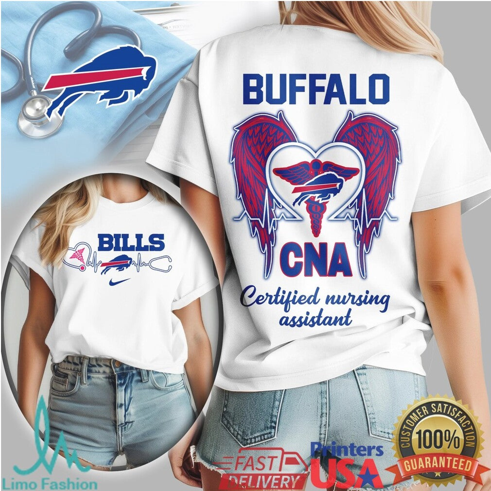 Buffalo Bills CNA Certified Nursing Assistant T Shirt Buffalo Football Fan