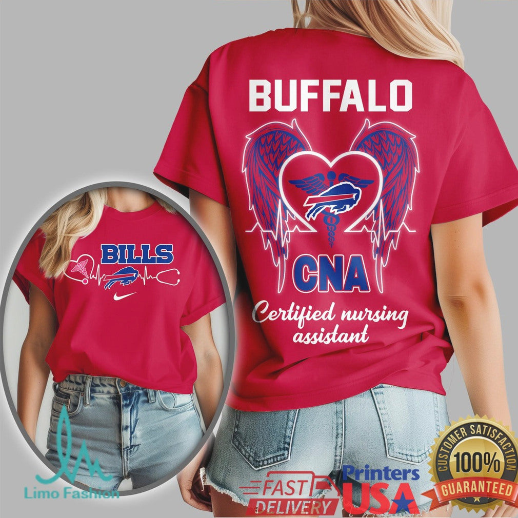 Buffalo Bills CNA Certified Nursing Assistant T Shirt Buffalo Football Fan